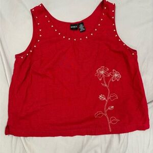 Tank style linen Top